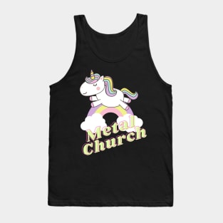 metal lp unicorn Tank Top